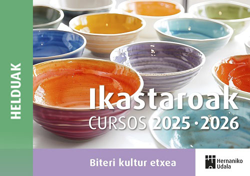 ===FROGA===Ikastaroak 2025-2026. Haurrak eta gazteak